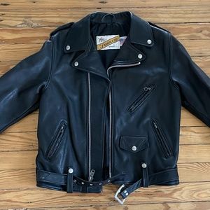 SCHOTT LEATHER IMPERFECTO YOUTH JACKET 14